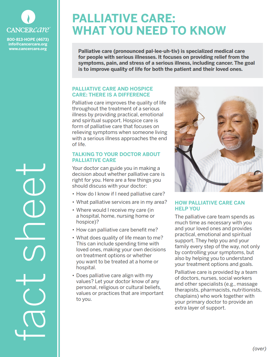 Palliative Care: What You Need to Know