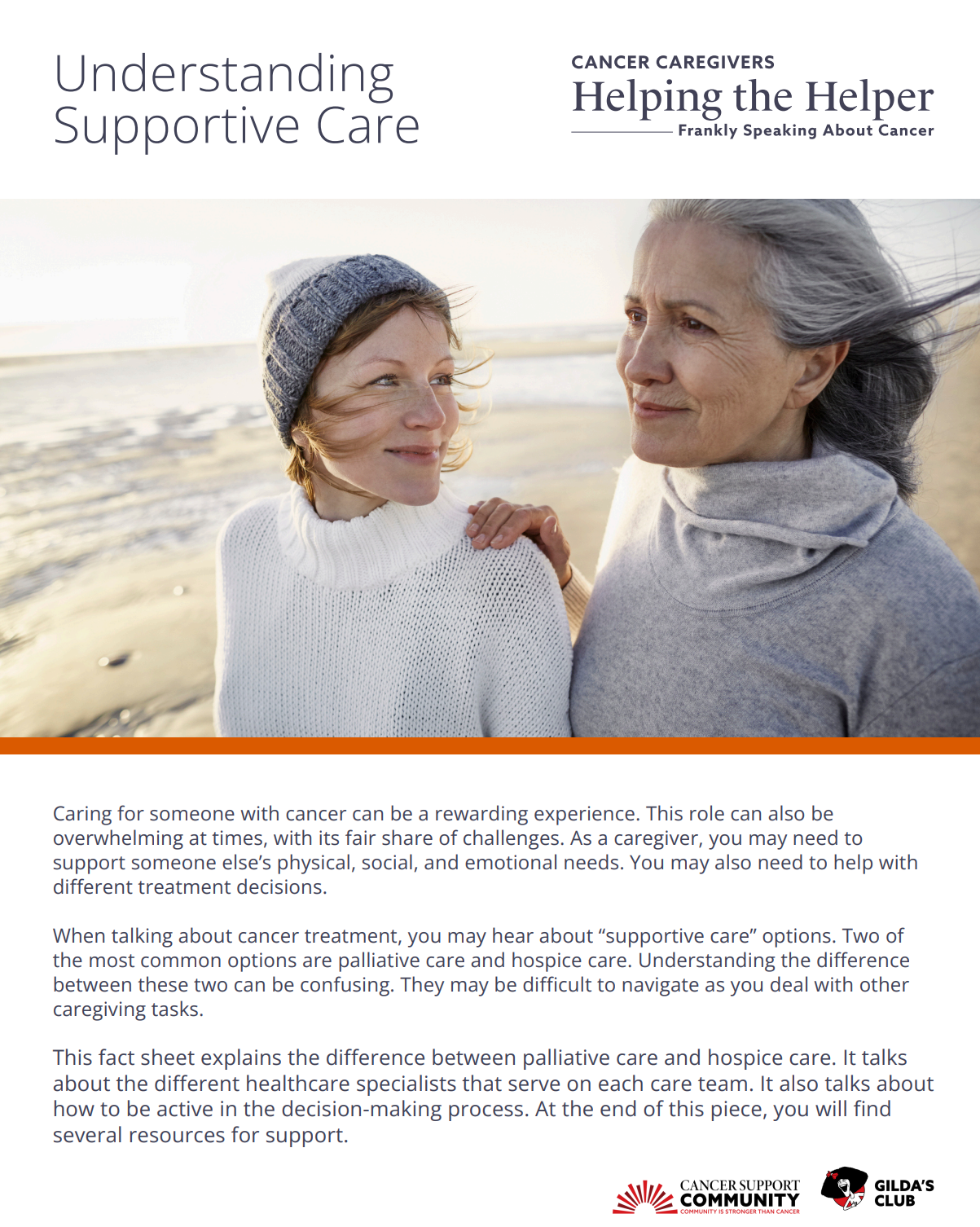 Understanding Supportive Care