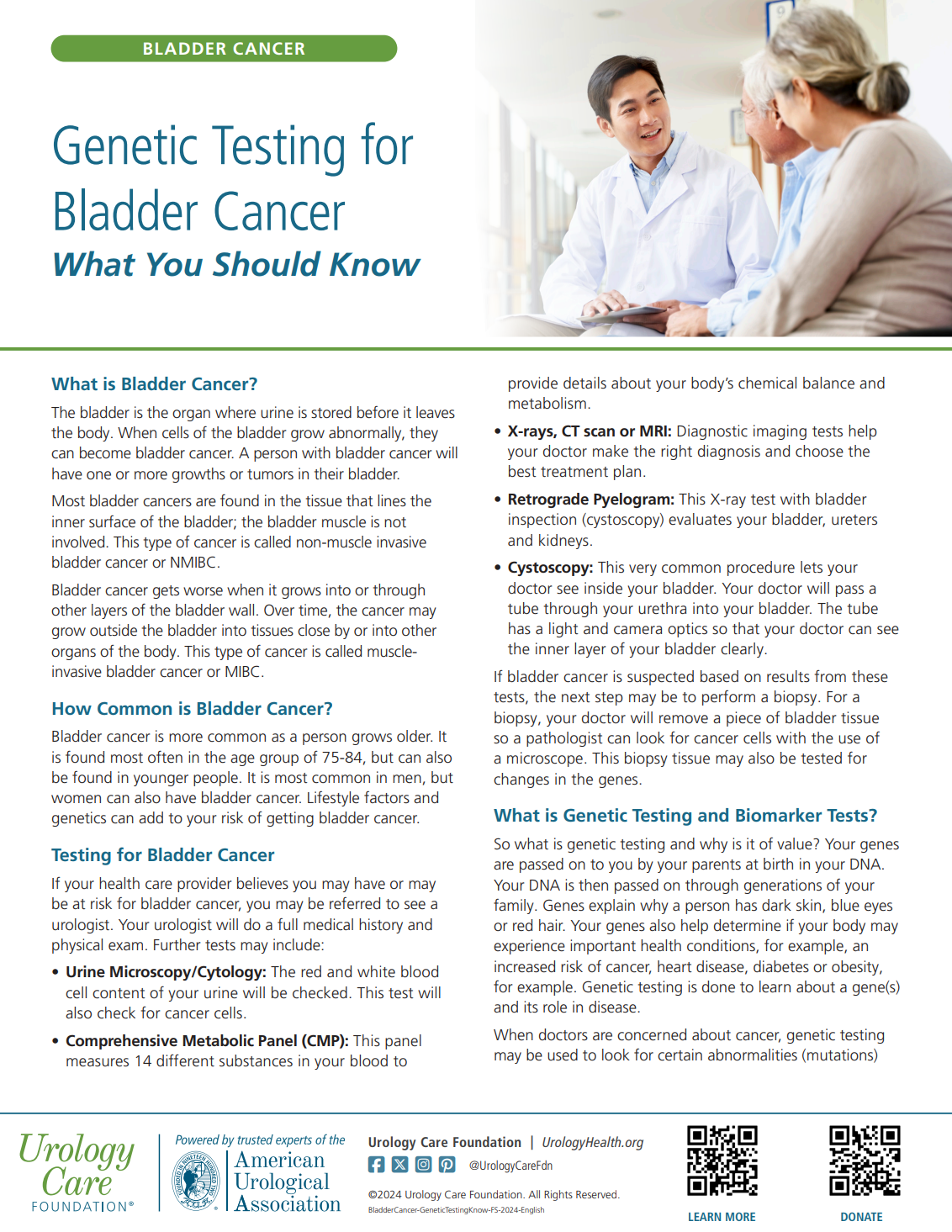 Genetic Testing for Bladder Cancer: What You Should Know