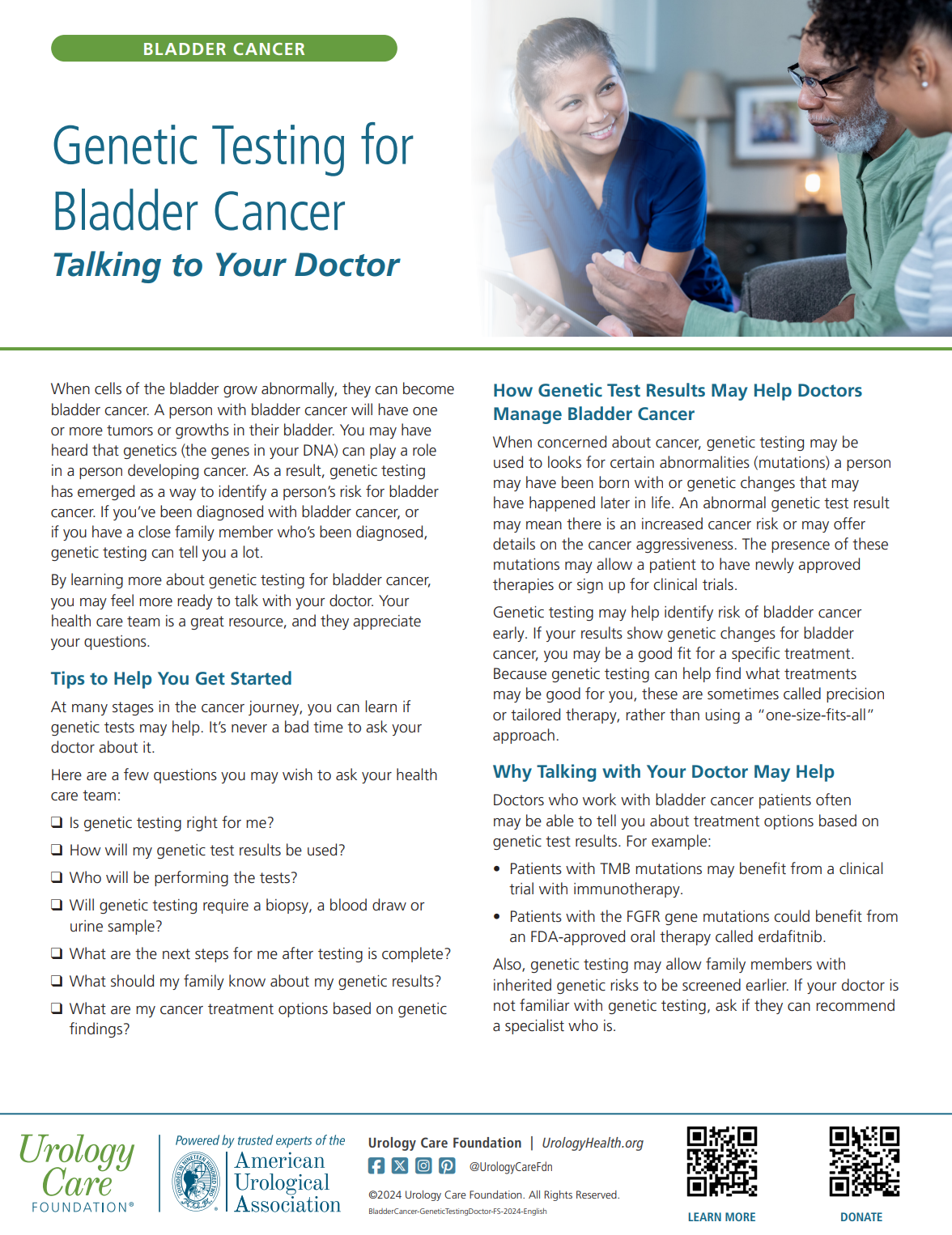 Genetic Testing for Bladder Cancer: Talking to Your Doctor