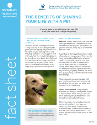 The Benefits of Sharing Your Life With a Pet