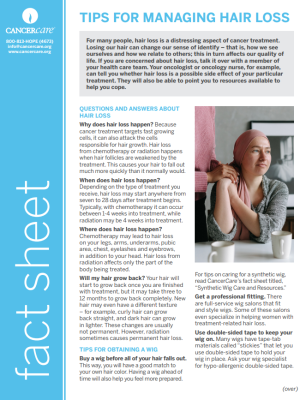 Tips for Managing Hair Loss